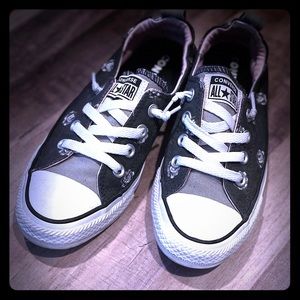 Converse All Star Shoreline Slip On Gray /Pink 7.5